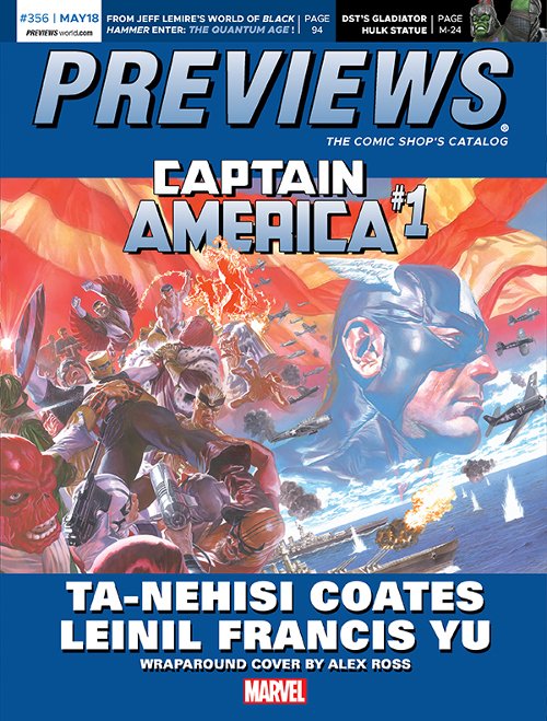 Front Cover -- Marvel Comics' Captain America #1
