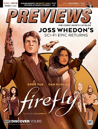 Front Cover -- BOOM! Studios' Firefly