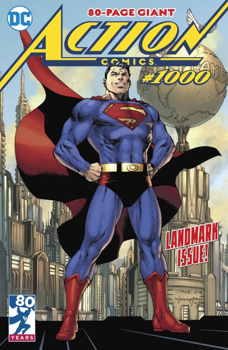 Top Comic 2018 -- DC Entertainment's Action Comics #1000