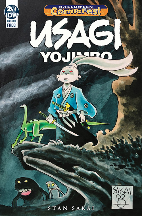 Halloween ComicFest, HCF, comics announced, IDW, Usagi Yojimbo