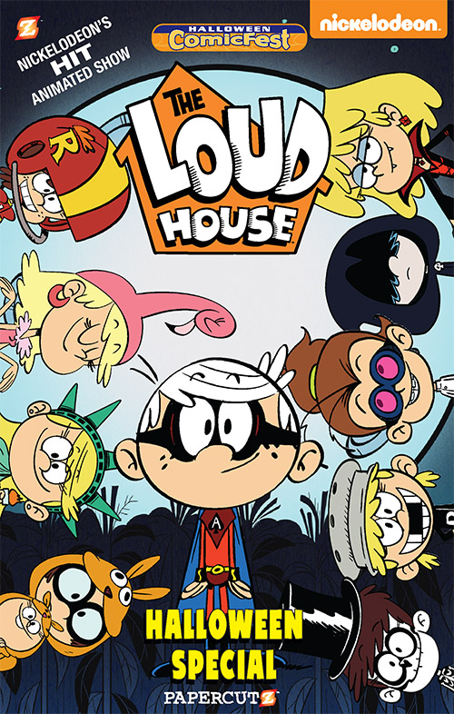 Halloween ComicFest, HCF, comics announced, The Loud House, Papercutz, Nickelodeon