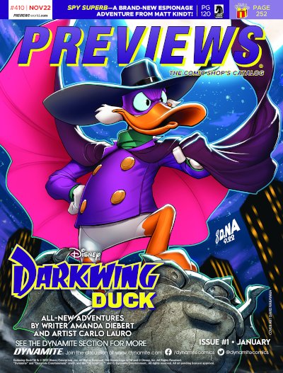Front Cover - Dynamite's Darkwing Duck