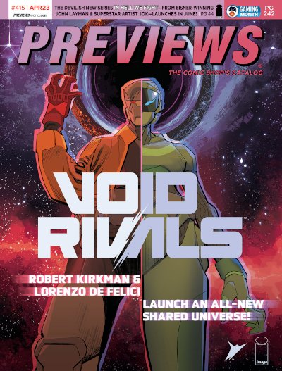 Front Cover - Skybound's Void Rivals