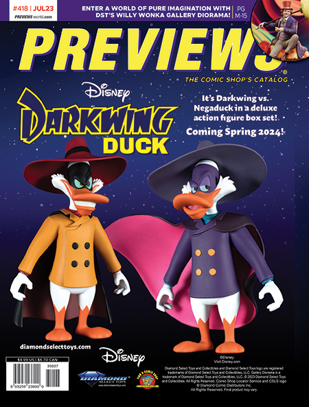 Action Figure Darkwing Duck E Negaduck – Set Deluxe Da Collezione, Figure 12,7 Cm Con Teste Intercambiabili E Accessori