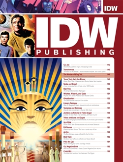 IDW's April Cover Page