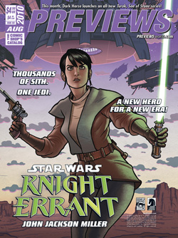 August Previews Front Cover