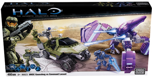 MegaBrands---96823U-Halo-UNSC-Gausshog-vs.-Covenant-ocust
